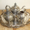 Silver plated French Tea Set : The French Antique Store