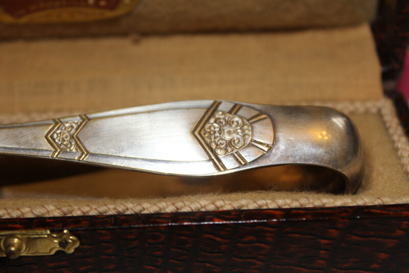 French Art Deco Sugar Tongs : The French Antique Store