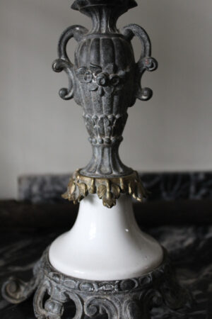 Ornate French Antique Candlestick: The French Antique Store