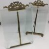 Classic Beveled Glass and brass French Photos 19C The French Antique Store