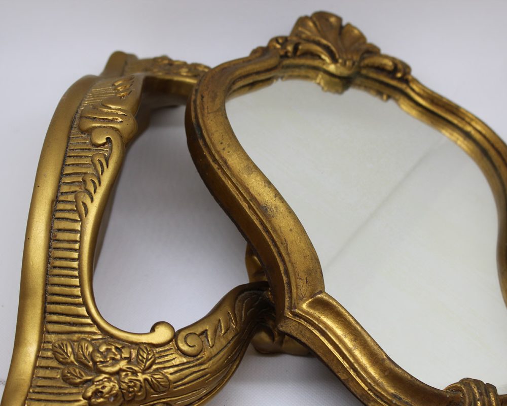 Gold Gilt Mirror and Console Table The French Antique Store