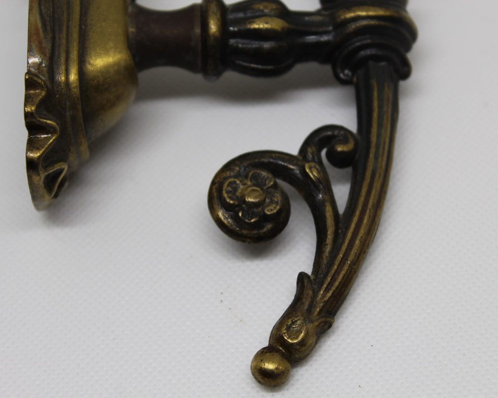 Pair of French Wall Sconce Brass The French Antique Store