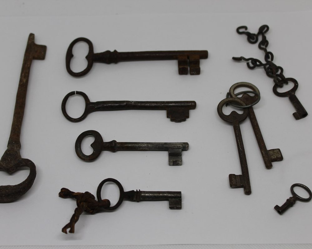 Collection of Antique French Keys The French Antique Store