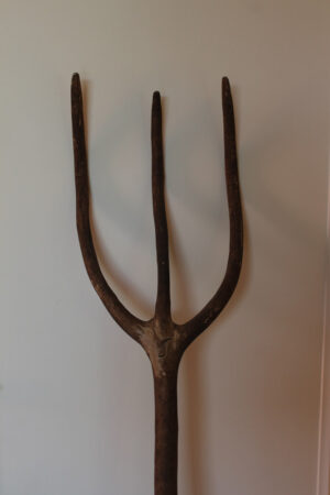 Wooden Hay Fork 19C The French Antique Store