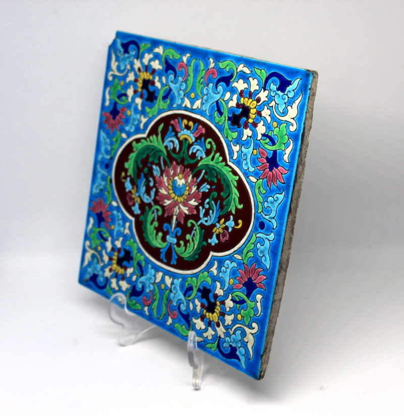 Longwy France 1875-1939 Square Enamel The French Antique Store 4