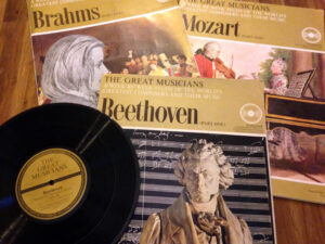 Brahms Mozart Beethoven The Great Musicians Records The French Antique Store 1