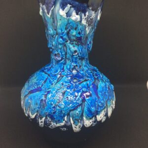 Fat Lava Volcanic Glazed Vase