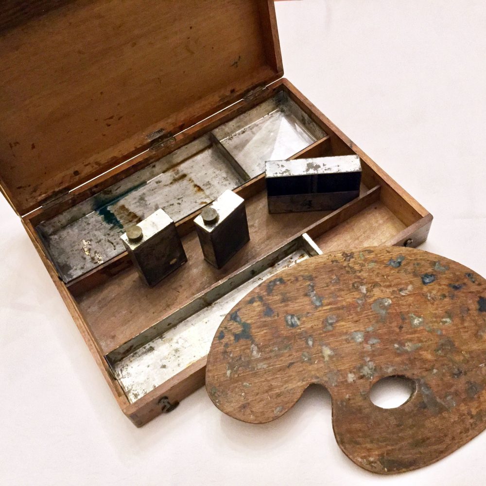 French Artist Travel Box Antique 7