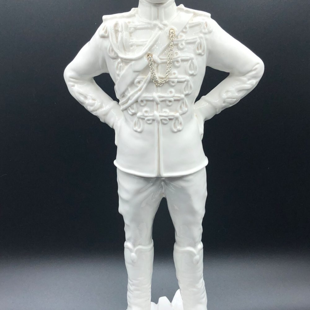 churchill michael sutty porcelaine white limited edition collectible 3