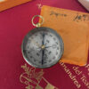 1938 French Compass degrees brass pocket 1