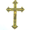 Art Nouveau French religious cross crucifix 3 french antique store