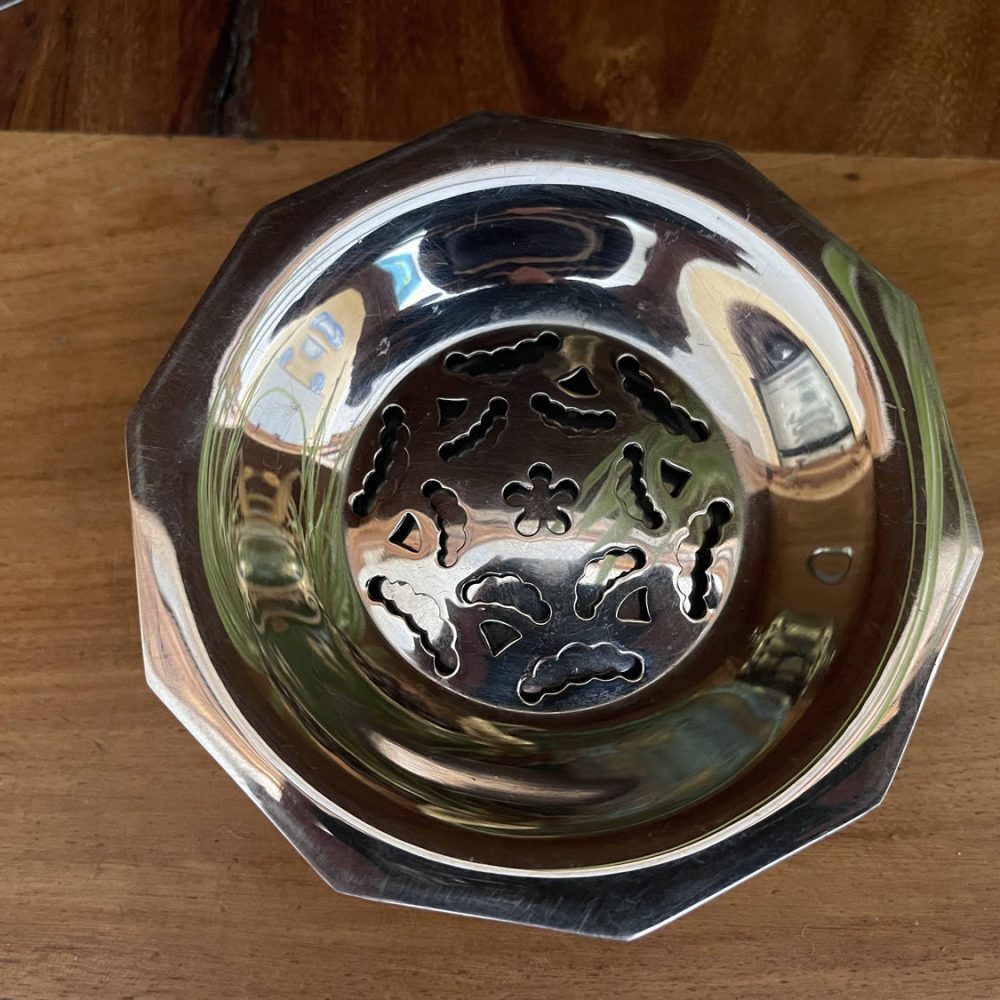 Coquillor butter dish french vintage 1950s 1