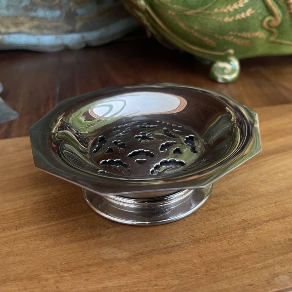 Coquillor butter dish french vintage 1950s 2