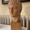 Terracotta Bust Roman Head Male 1920s French 1