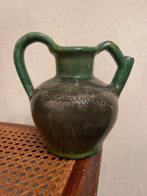 19th century green glazed terracotta pot south france carcassonne the french antique store 169_n