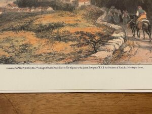 Set of three 1960 repro prints Colnaghi & Puckle 1842 Lithograph 1 The French Antique Store
