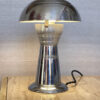 Art Deco chrome table lamp mushroom french antique 1
