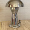 Art Deco chrome table lamp mushroom french antique 2