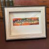 Carcassonne Framed Stamp 2000 gift stamp framed