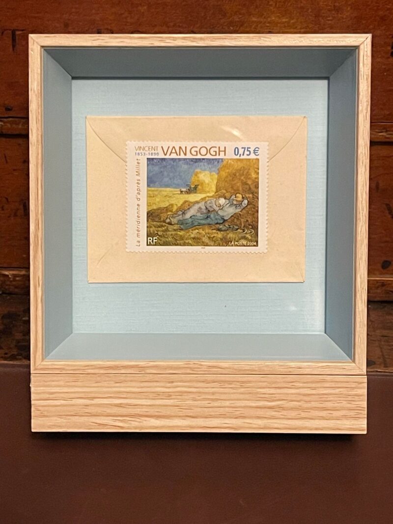 Van Gough Stamp Gift La Meredienne Framed 1