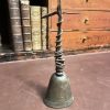 Antique French Brass Hand Bell 1800s 1