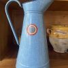 Blue French Enamel Jug - The french antique Store 1