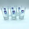 Pastis 51 set 6 glasses France - The french antique store