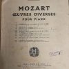 Vintage French Piano Sheet Music Mozart - The French Antique Store