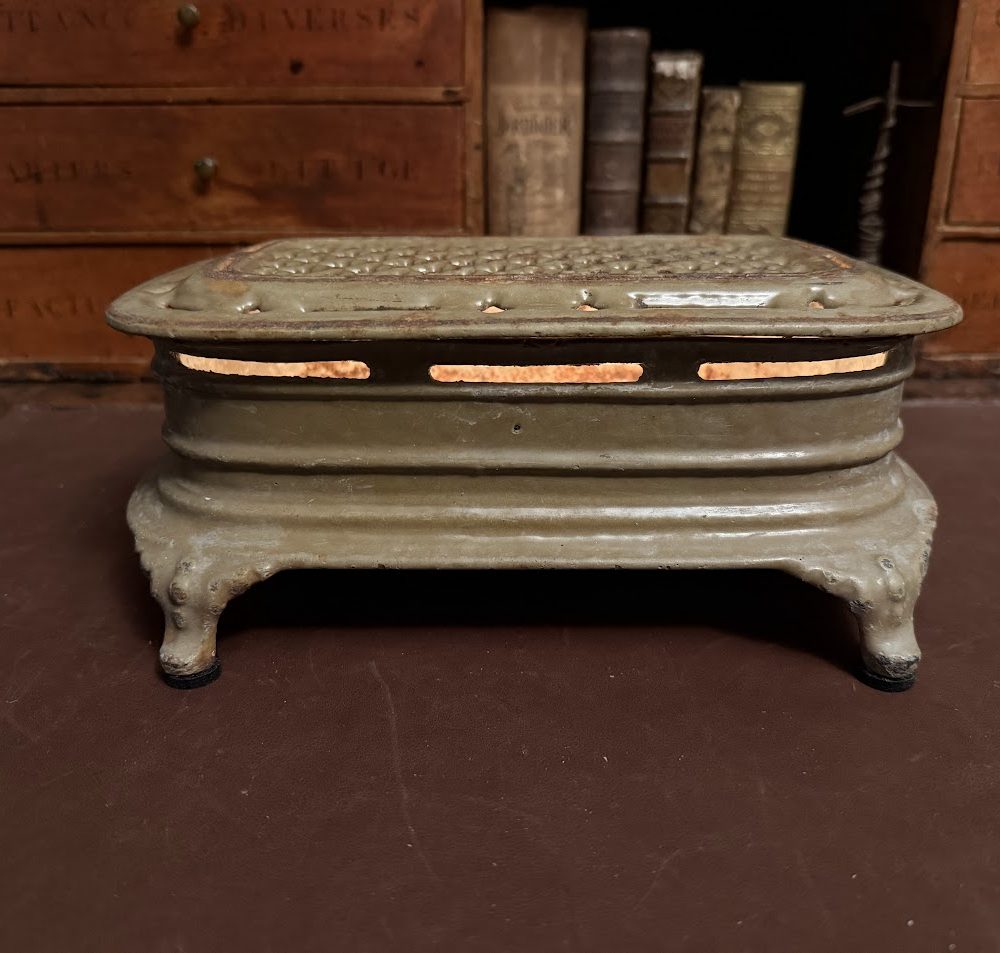 Antique Godin Foot Warmer Table 1890 - The French Antique Store Carcassonne 6