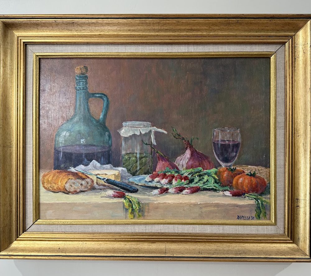 Xapella Carcassonne Paintings The French Antique Store Still Life Framed French 1