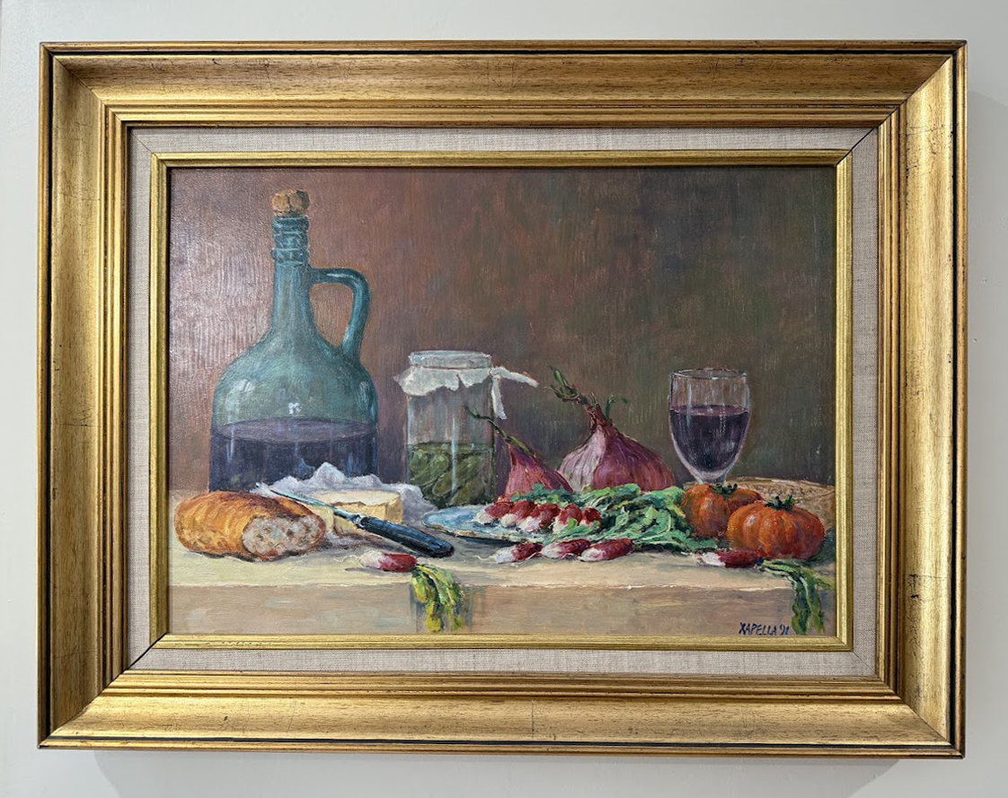 Xapella Carcassonne Paintings The French Antique Store Still Life Framed French 1