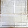Antique French Linen Pillow Case Monogrammed 72x72 IMG_9100 The French Antique Store