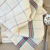 French Linen Tea Towels Dish Cloths Vintage 50x70 - The French Antique Store IMG_9073 (2)