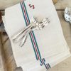 French Linen Tea Towels Dish Cloths Vintage 50x70 - The French Antique Store IMG_9078 (4)