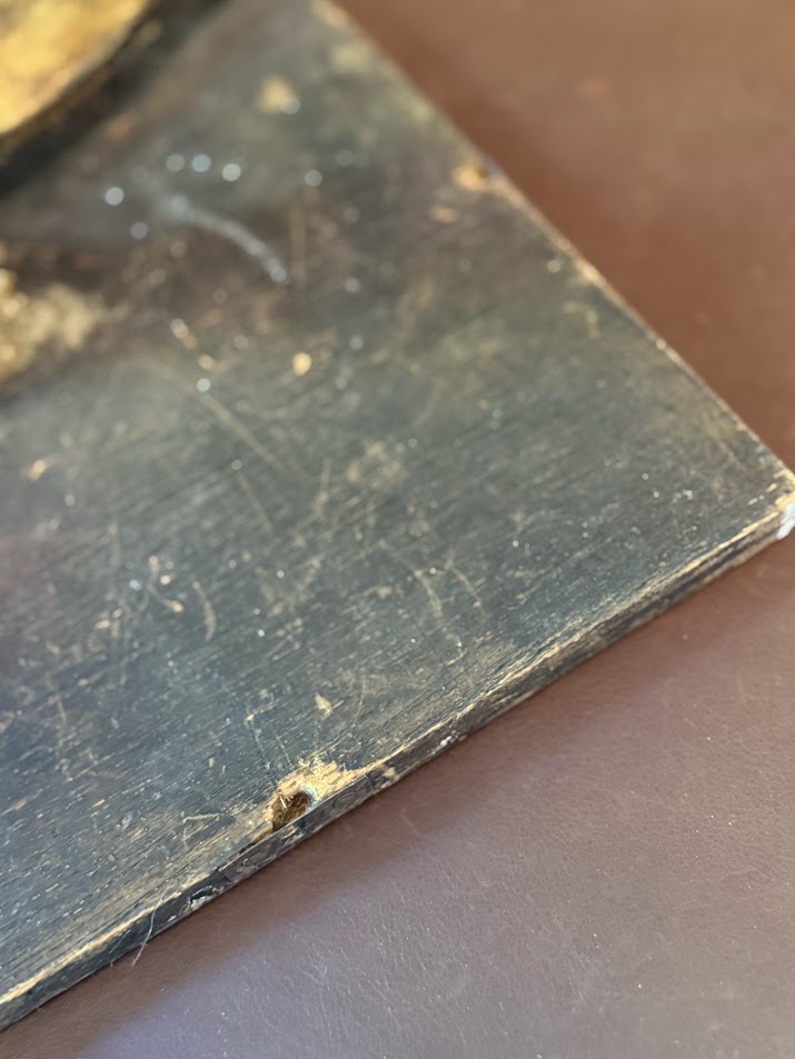 Vintage Italian Florentine Corner Shelf - Image 6