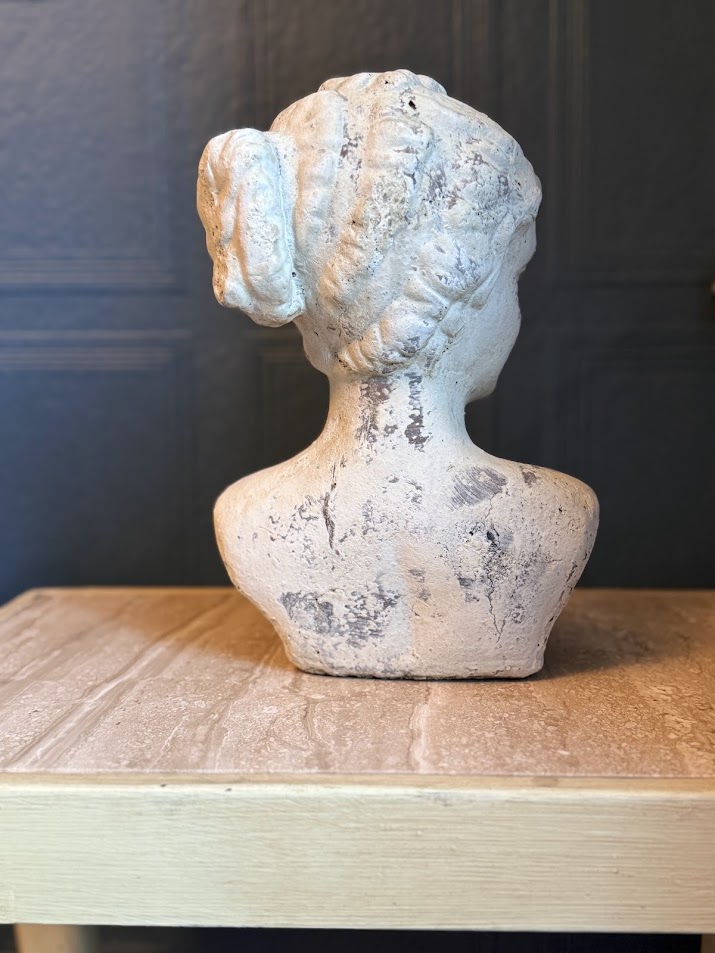 Distressed Classical Female Bust - The French Antique Store 2