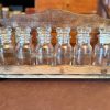 Vintage Spice Rack Glass Homeopathy Bottles Cottagecore IMG_5686