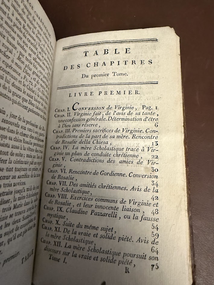 Virginie ou La Vierge Chretienne 1807 antique french religious book 1