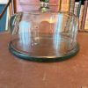 19th Century French Cheese Cloche with plate IMG_1147