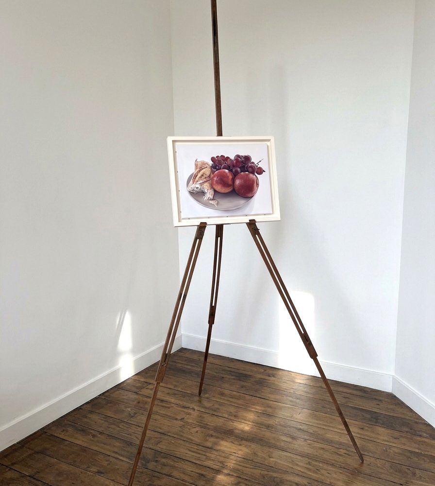 vintage 1950s French Field Easel - Folding Artist's Tripod first